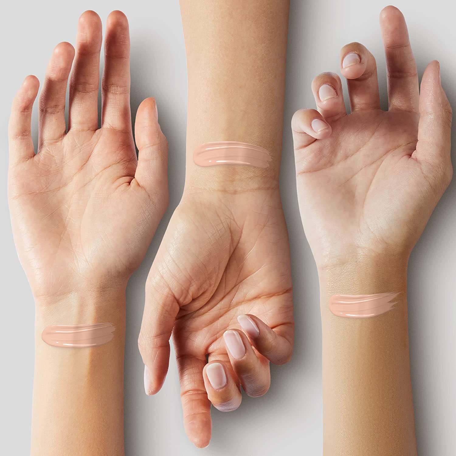 Maybelline Fit Me Dewy + Smooth Foundation Makeup, Nude Beige, 1 Count - Image 4